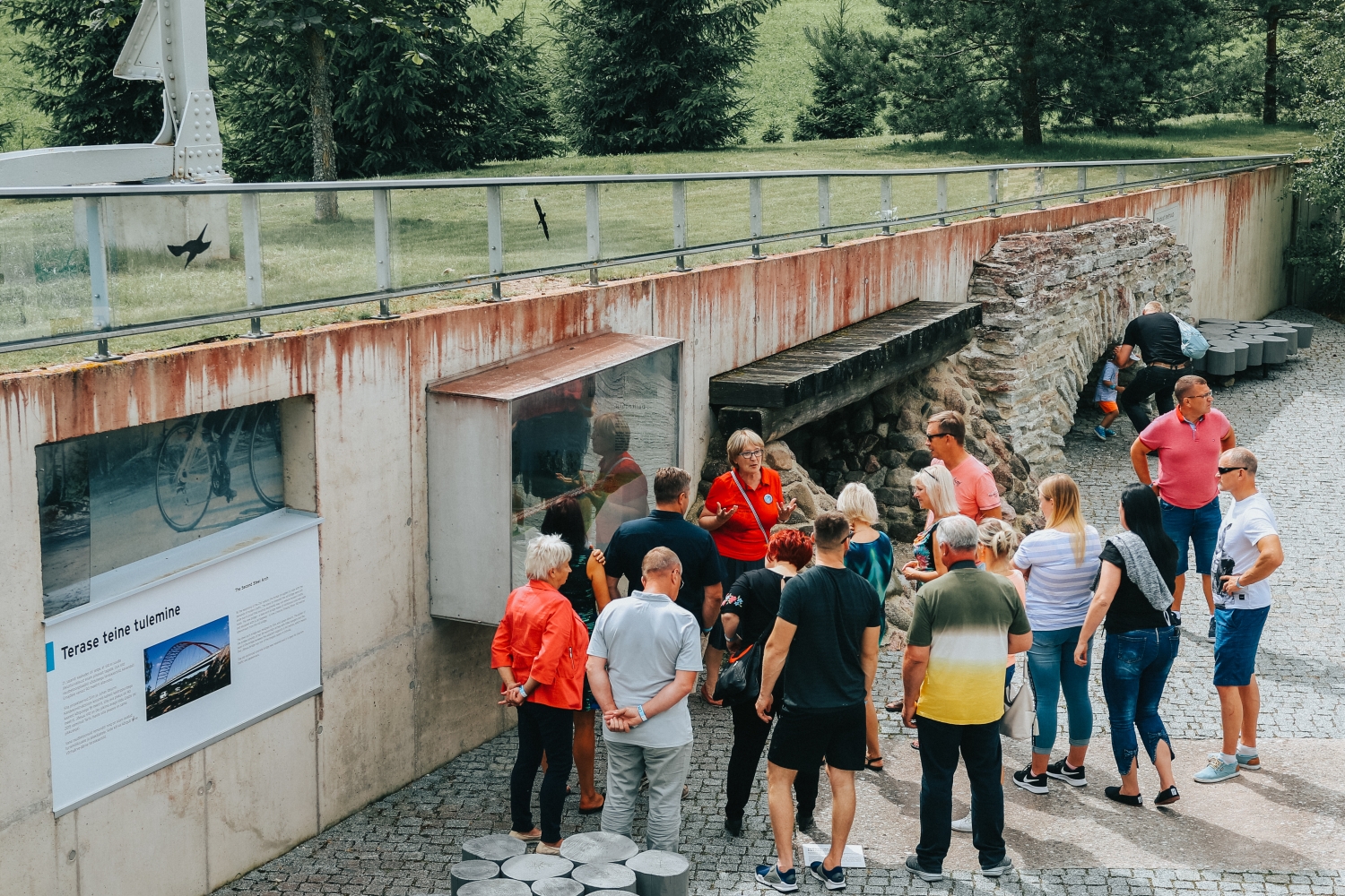 Maanteemuuseumi gida tūre kā pasākuma daļa