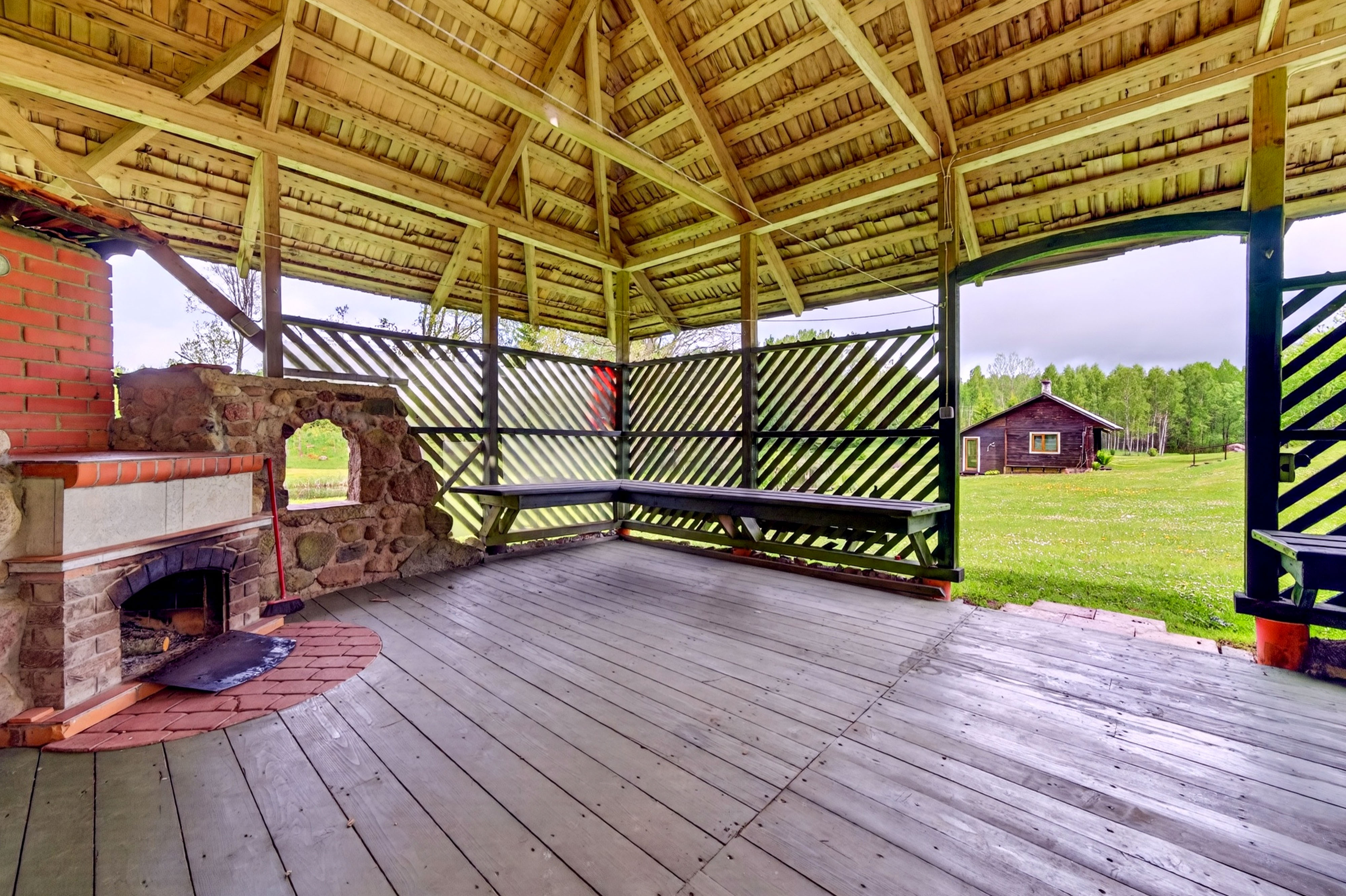 Barbecue pavilion