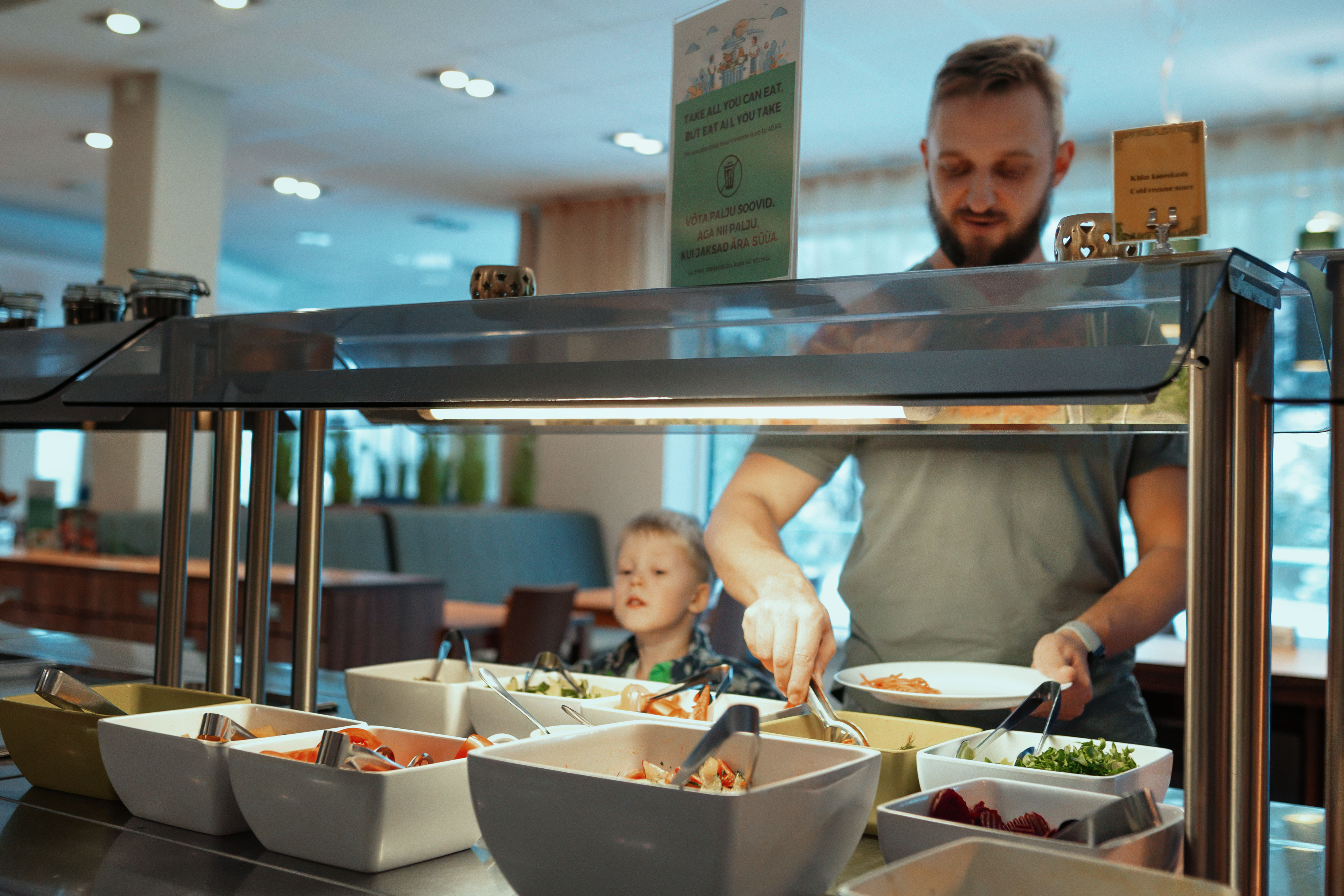 Buffet catering: dinner