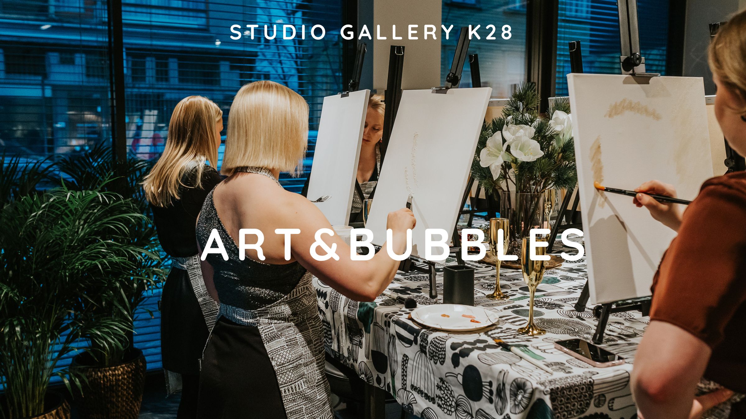 Art & Bubbles maaliõhtu, 6-9 inimest