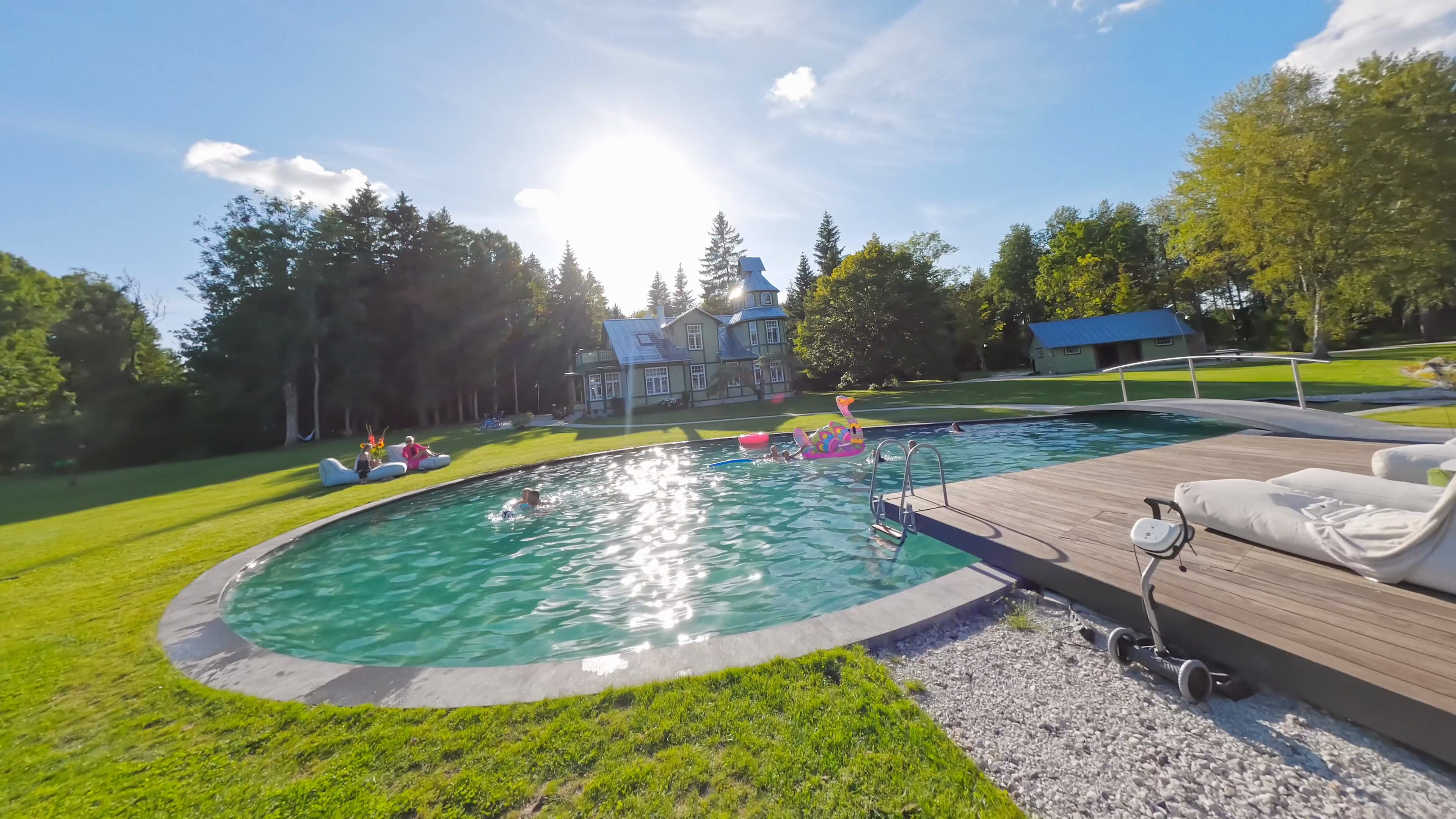 Pool water heating – 48 hours, duration and price to be confirmed
