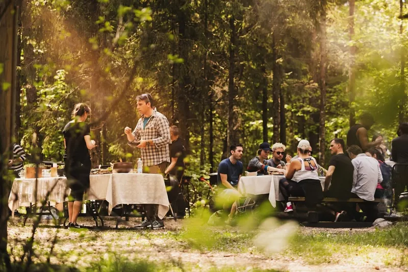 Forest Restaurant in Nature