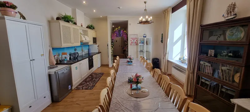Fully equipped kitchen hall rental for cooking classes, group cooking sessions and events